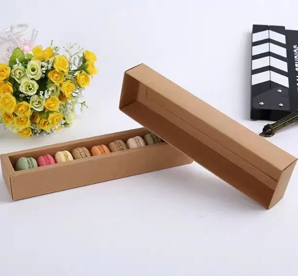 Кутија за снек од хартија Крафт