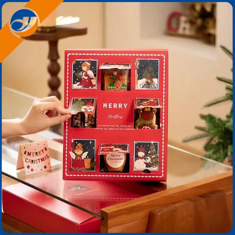 Хартиена кутија за слепи подароци за Божиќ